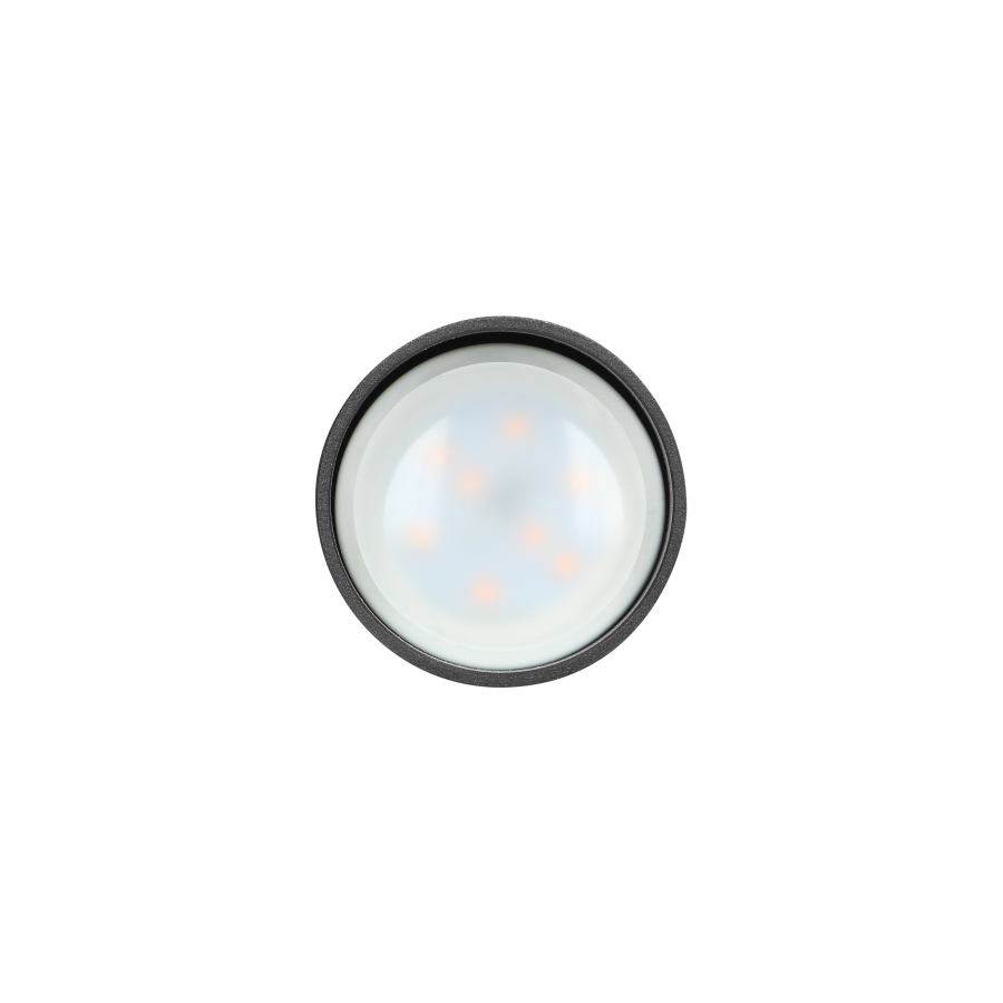 BARBRA DLR GU10 downlight max 50W, IP20, okrągły, czarny, aluminium