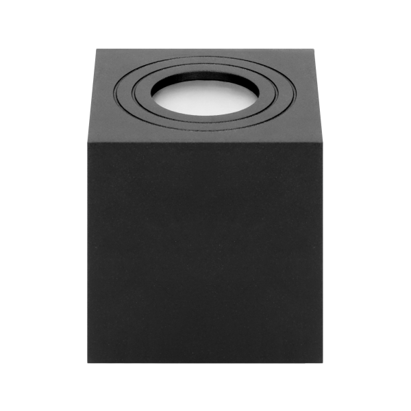 MEGY DLS GU10 downlight, ceiling light, 50W, square, black