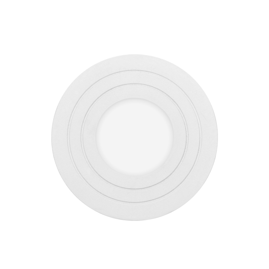 MEGY DLR GU10 downlight max 50W, IP54, okrągły, biały, aluminium