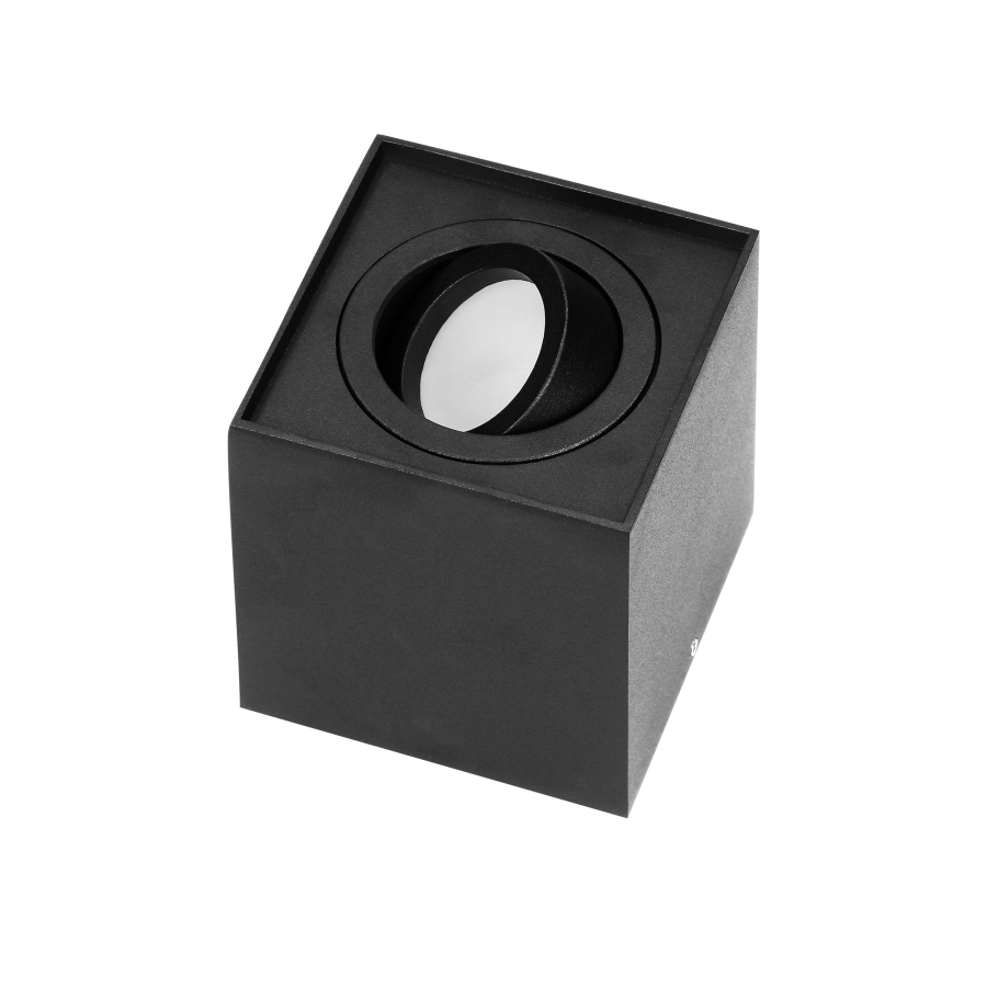 CAROLIN DLS GU10 downlight, ceiling light, 35W, square, black