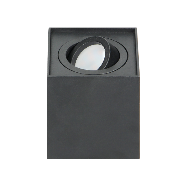 CAROLIN DLS GU10 downlight, ceiling light, 35W, square, black