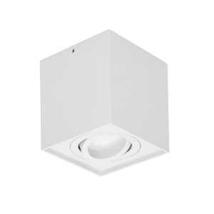 CAROLIN DLS GU10 downlight, ceiling light, 35W, square, white