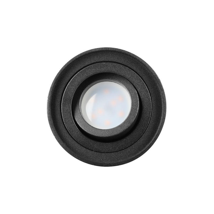 CAROLIN DLR GU10 downlight, ceiling light, 35W, round, black