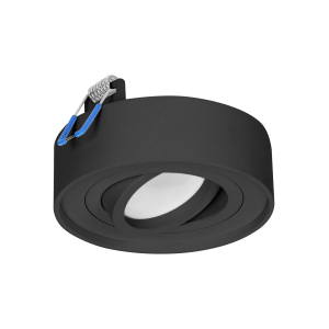 SORMUS R ramka dekoracyjna oprawy punktowej, MR16/GU10 max 50W, regulowana, koło, czarna