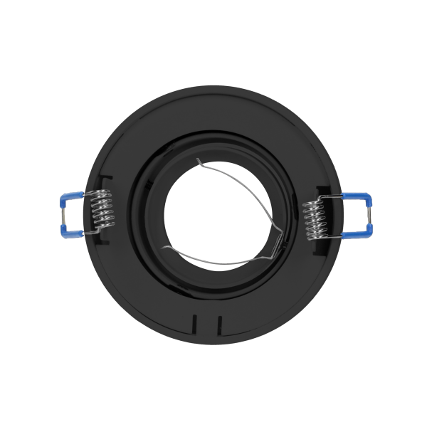 SORMUS R ramka dekoracyjna oprawy punktowej, MR16/GU10 max 50W, regulowana, koło, czarna*