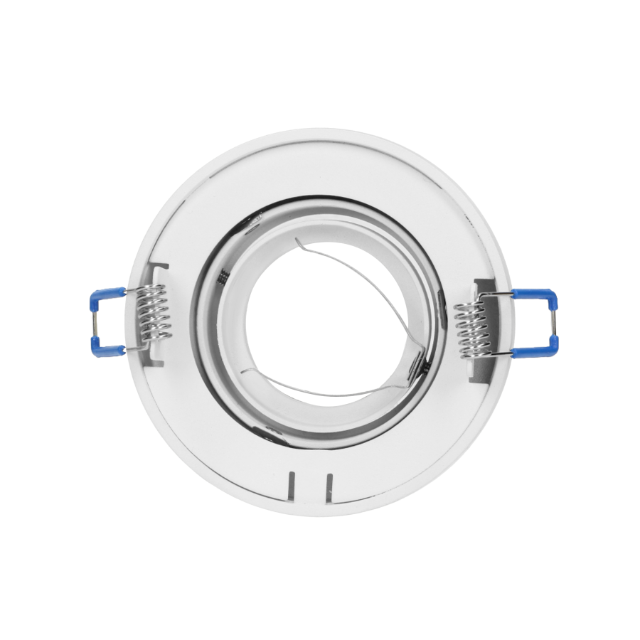 SORMUS R ramka dekoracyjna oprawy punktowej, MR16/GU10 max 50W, regulowana, koło, biała