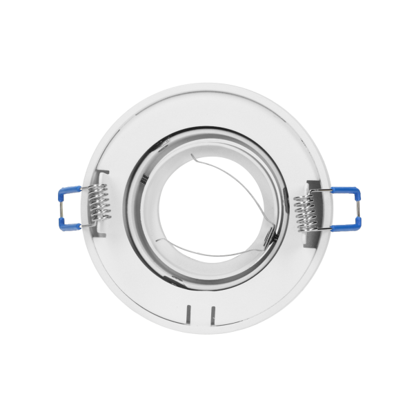 SORMUS R ramka dekoracyjna oprawy punktowej, MR16/GU10 max 50W, regulowana, koło, biała