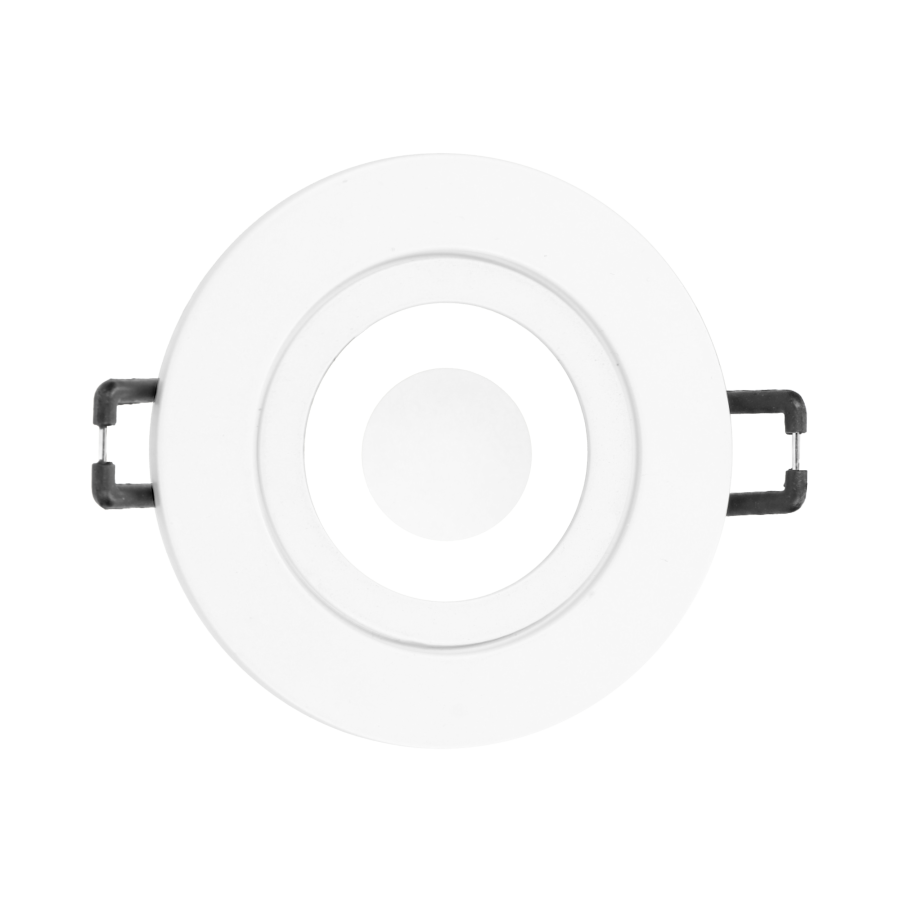 DARI S ramka dekoracyjna oprawy punktowej, MR16/GU10 max 50W, okrąg, biała IP44