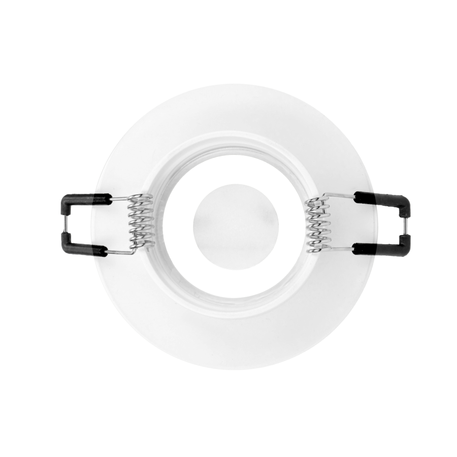 DARI S ramka dekoracyjna oprawy punktowe, MR16/GU10 max 50W, okrąg, biała IP44*