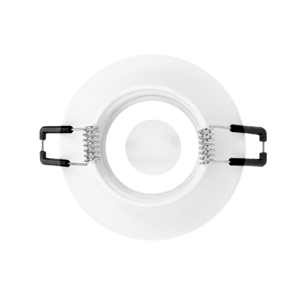 DARI S ramka dekoracyjna oprawy punktowej, MR16/GU10 max 50W, okrąg, biała IP44