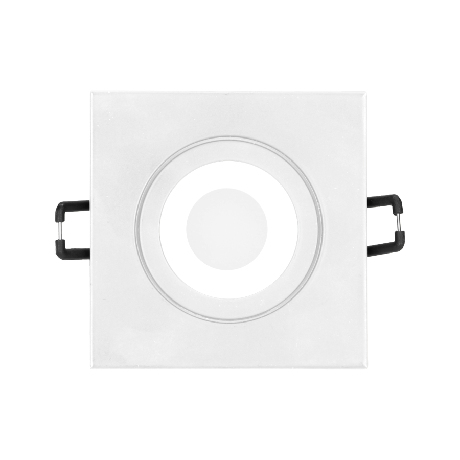 DARI R ramka dekoracyjna oprawy punktowe, MR16/GU10 max 50W, kwadrat, biała IP44*