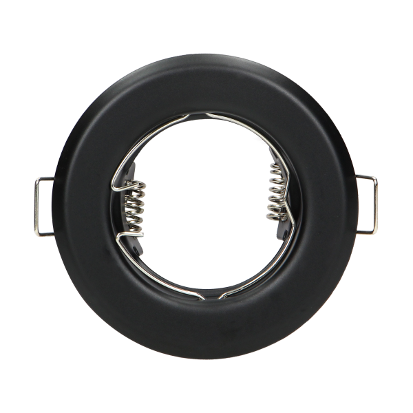 SUTRI RC decorative frame for spotlight, MR16/GU10 max 50W, round, fixed light beam, black