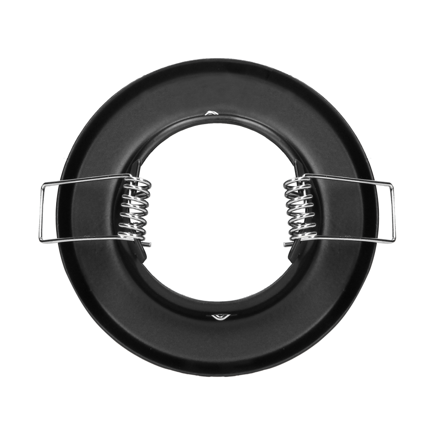 SUTRI RC decorative frame for spotlight, MR16/GU10 max 50W, round, fixed light beam, black