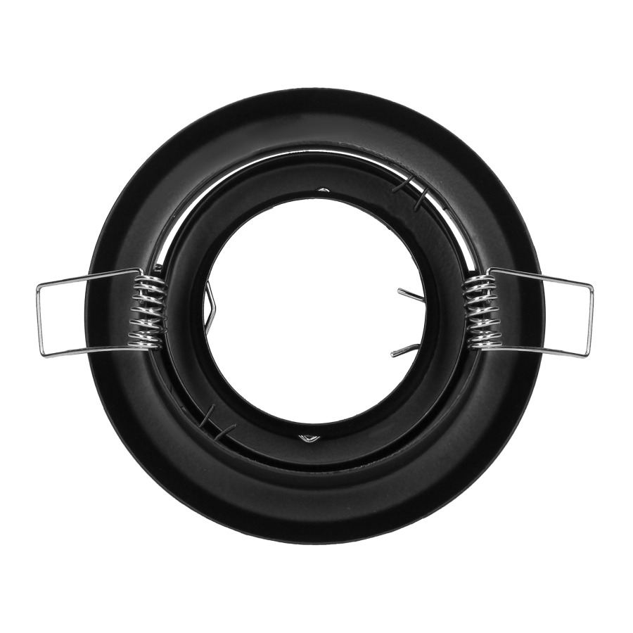 SUTRI RM decorative frame for spotlight, MR16/GU10 max 50W, round, adjustable light beam, black