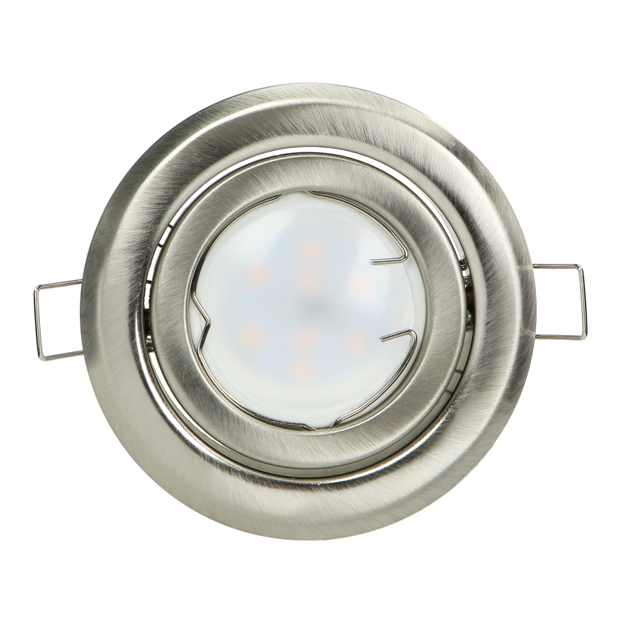 SUTRI RM decorative frame for spotlight, MR16/GU10 max 50W, round, adjustable light beam, satin