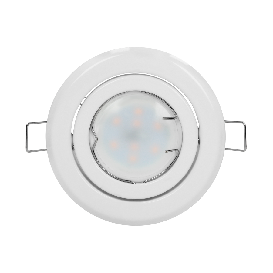 SUTRI RM decorative frame for spotlight, MR16/GU10 max 50W, round, adjustable light beam, white