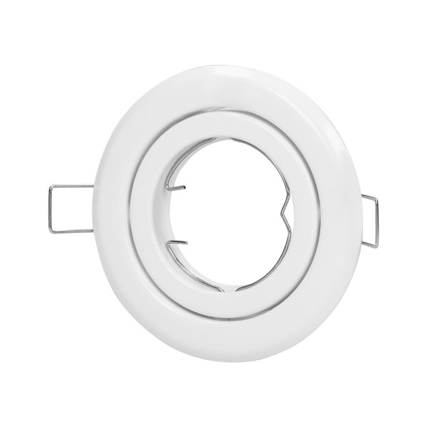 SUTRI RM decorative frame for spotlight, MR16/GU10 max 50W, round, adjustable light beam, white