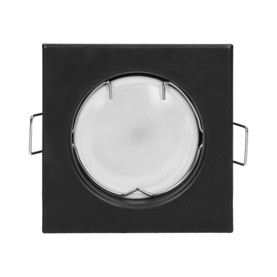 SUTRI SC ramka dekoracyjna oprawy punktowej, MR16/GU10 max 50W, kwadrat, stały, czarny