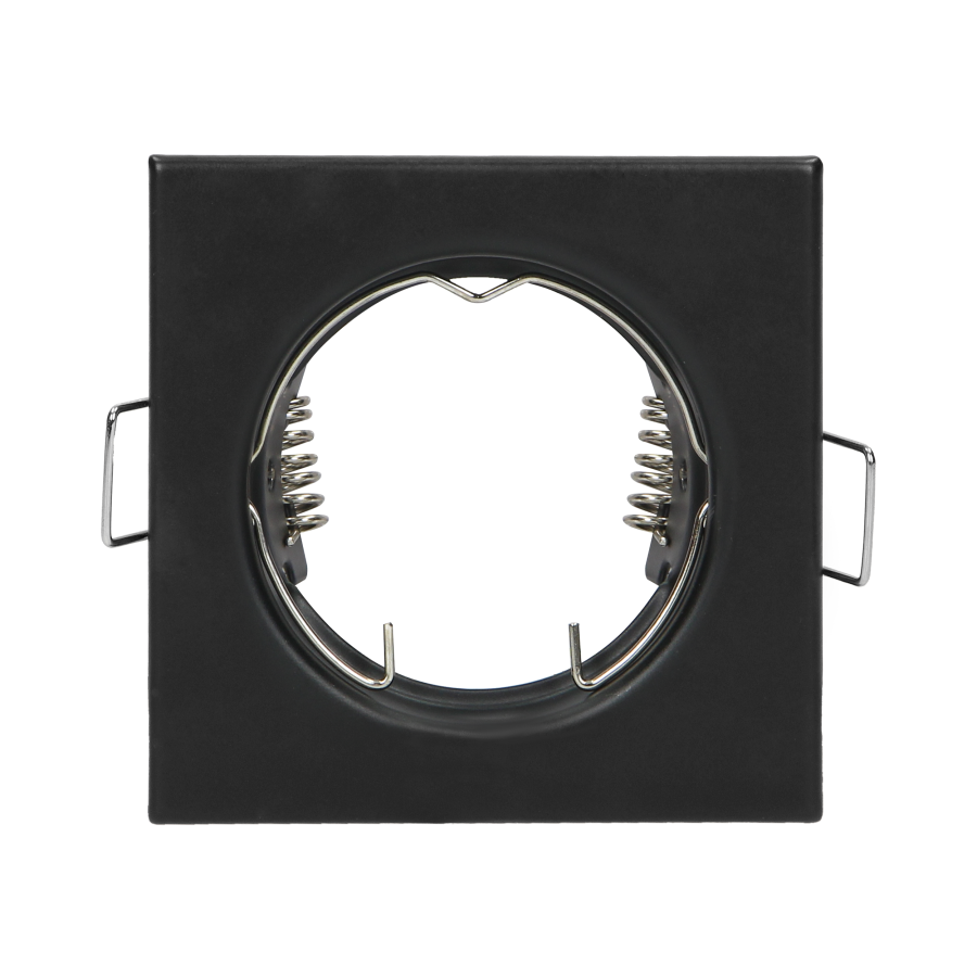 SUTRI SC ramka dekoracyjna oprawy punktowej, MR16/GU10 max 50W, kwadrat, stały, czarny