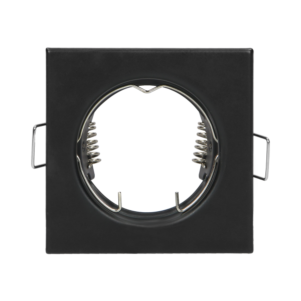 SUTRI SC ramka dekoracyjna oprawy punktowej, MR16/GU10 max 50W, kwadrat, stały, czarny