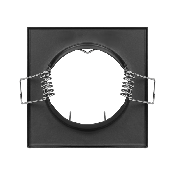 SUTRI SC ramka dekoracyjna oprawy punktowej, MR16/GU10 max 50W, kwadrat, stały, czarny