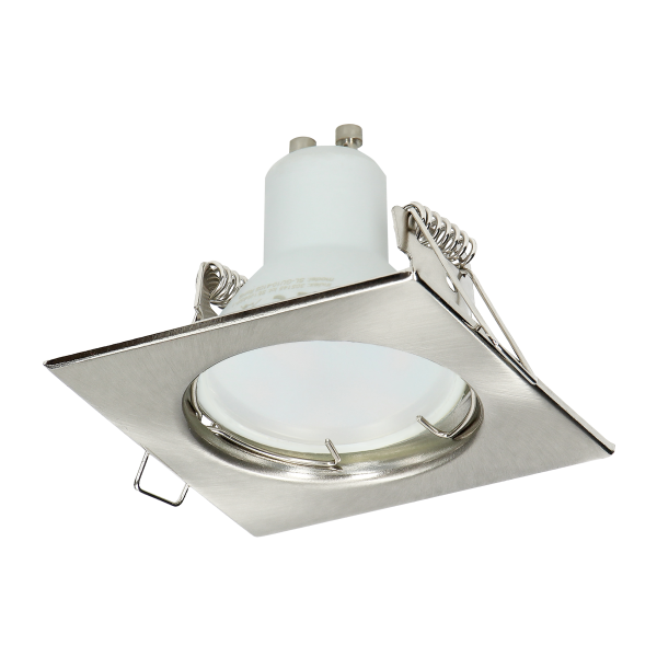 SUTRI SC ramka dekoracyjna oprawy punktowej, MR16/GU10 max 50W, kwadrat, stały, satyna*