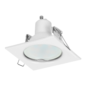 SUTRI SC ramka dekoracyjna oprawy punktowej, MR16/GU10 max 50W, kwadrat, stały, biały*