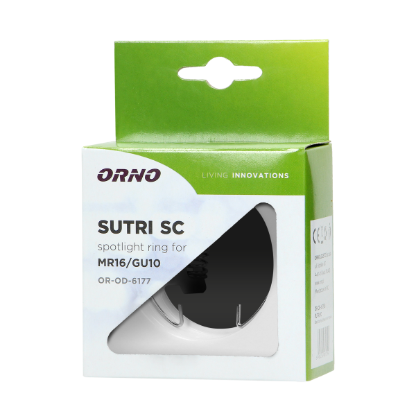 SUTRI SC ramka dekoracyjna oprawy punktowej, MR16/GU10 max 50W, kwadrat, stały, biały*