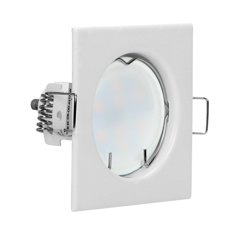 SUTRI SC ramka dekoracyjna oprawy punktowej, MR16/GU10 max 50W, kwadrat, stały, biały*