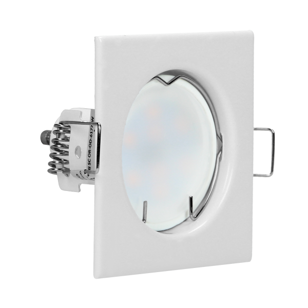 SUTRI SC ramka dekoracyjna oprawy punktowej, MR16/GU10 max 50W, kwadrat, stały, biały*