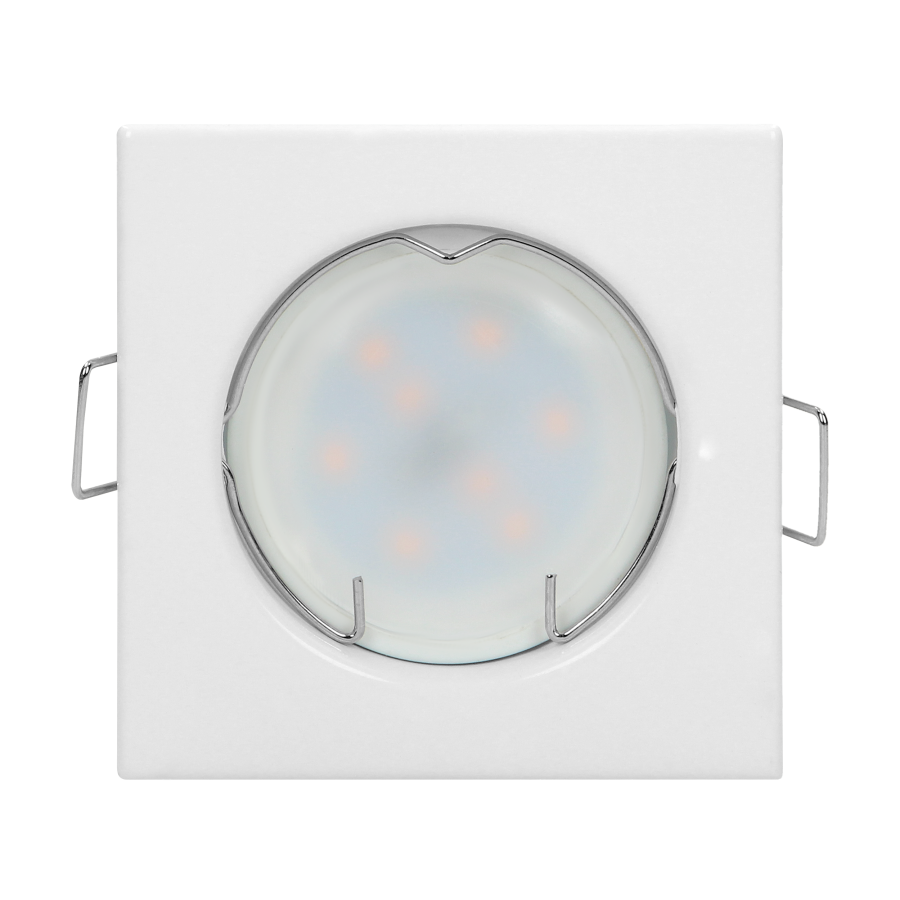 SUTRI SC ramka dekoracyjna oprawy punktowej, MR16/GU10 max 50W, kwadrat, stały, biały*