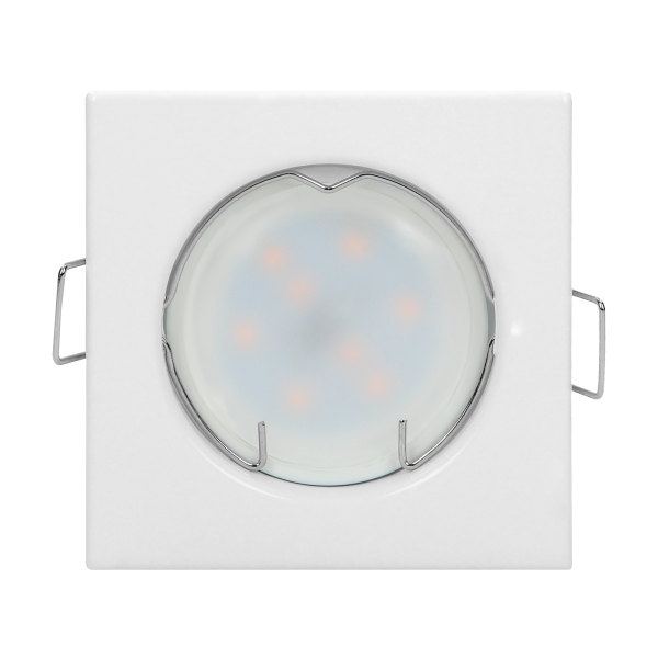 SUTRI SC ramka dekoracyjna oprawy punktowej, MR16/GU10 max 50W, kwadrat, stały, biały*