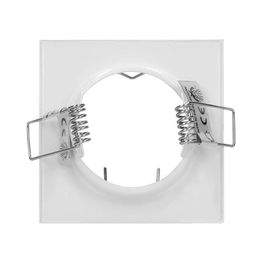 SUTRI SC ramka dekoracyjna oprawy punktowej, MR16/GU10 max 50W, kwadrat, stały, biały*