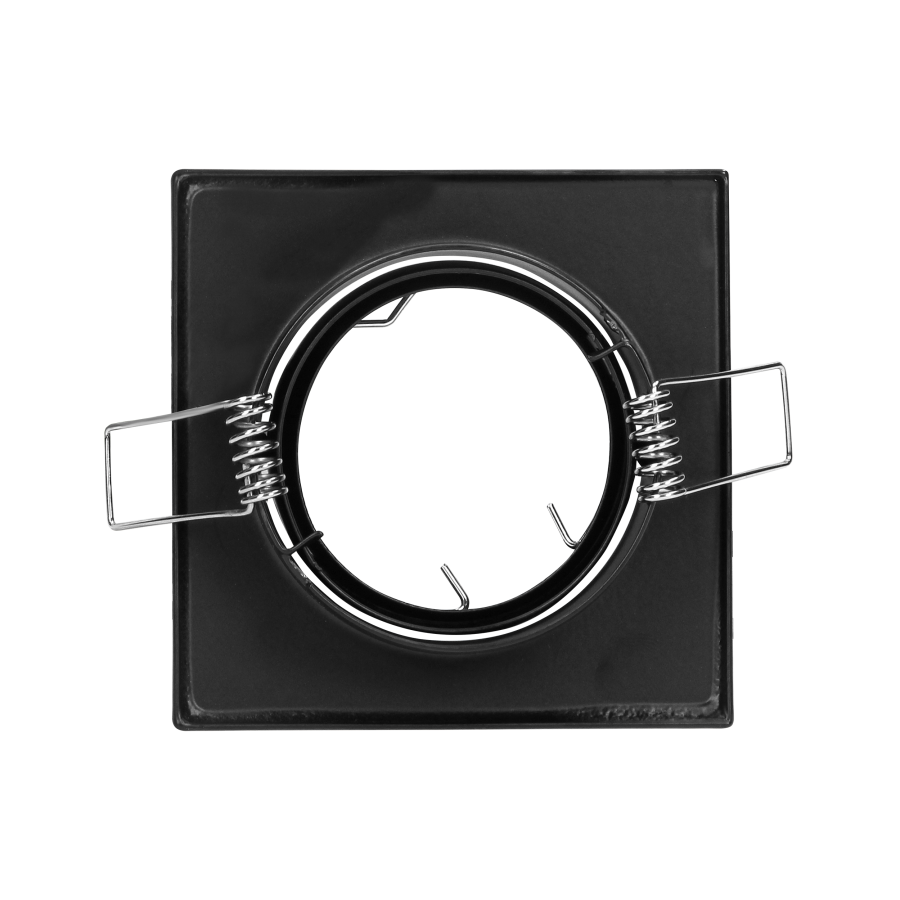 SUTRI SM decorative frame for spotlight, MR16/GU10 max 50W, square, adjustable, black