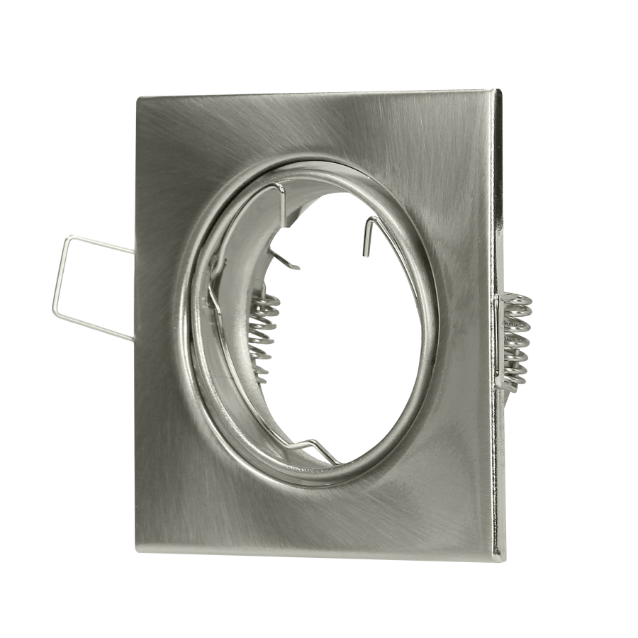 SUTRI SM decorative frame for spotlight, MR16/GU10 max 50W, square, adjustable light beam, satin