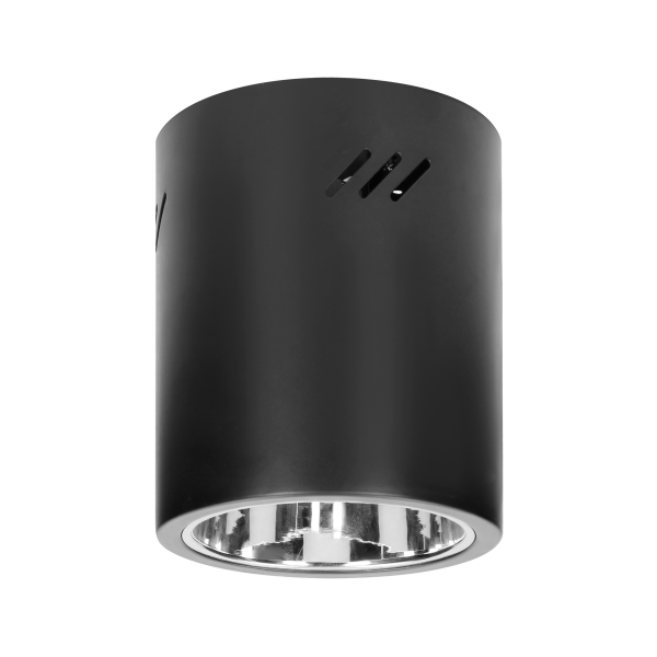 KORIN 16, downlight, 60W, E27, steel, black