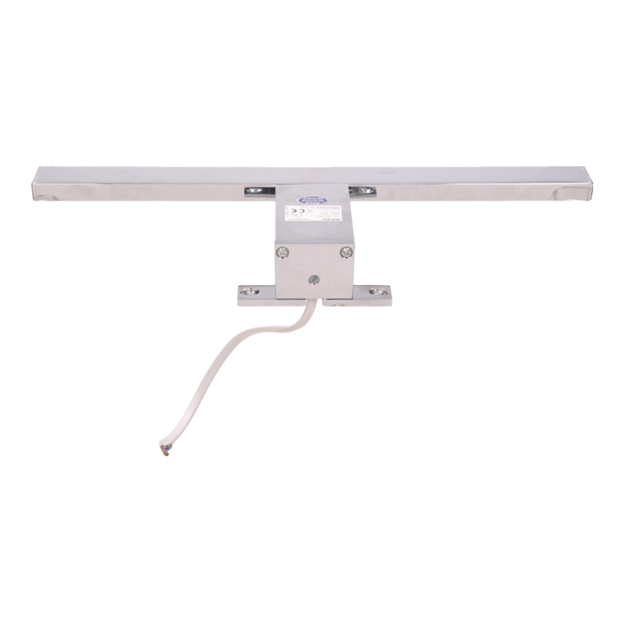 NORTES LED mirror light, aluminum