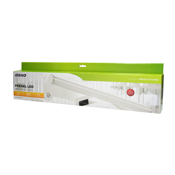 PEEGEL LED mirror lamp, 9W, 4000K