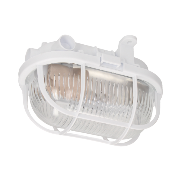 E27 lighting fixture AUSTRUL, IP54, plastic cover