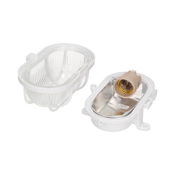 E27 lighting fixture AUSTRUL, IP54, plastic cover