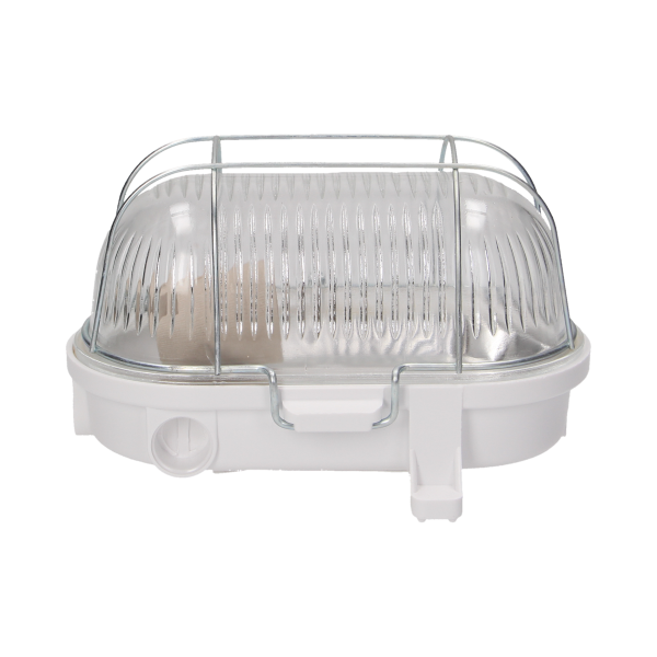 E27 lighting fixture BURAN, IP54, steel cover