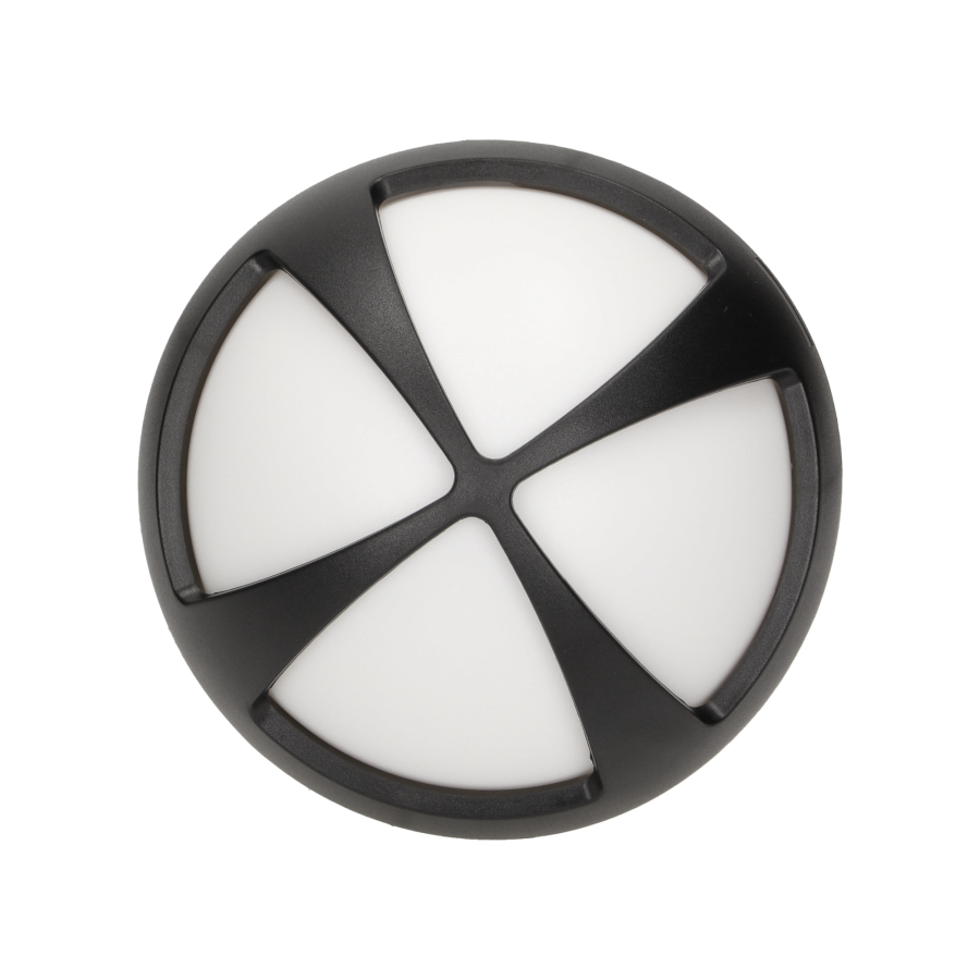 LED garden lamp SZAFIR, 4W, cross pattern