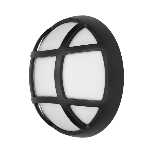 LED garden lamp RUBIN, 8W, chequered pattern