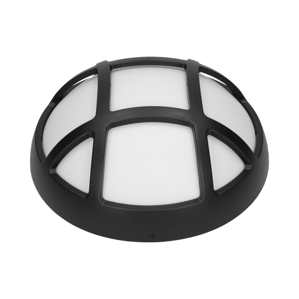 RUBIN LED 8W, oprawa ogrodowa, 540lm, IP54, 3000K, kratka