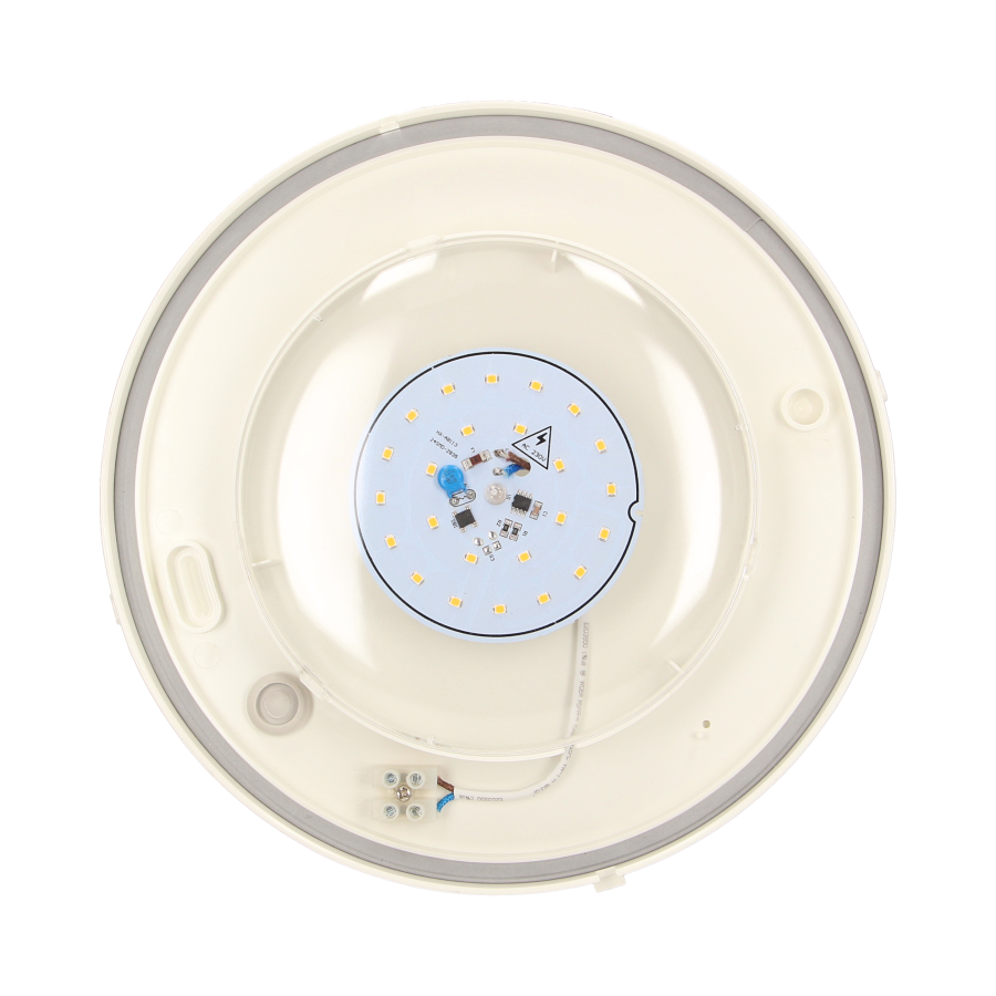 RUBIN LED 8W, oprawa ogrodowa, 540lm, IP54, 3000K, kratka