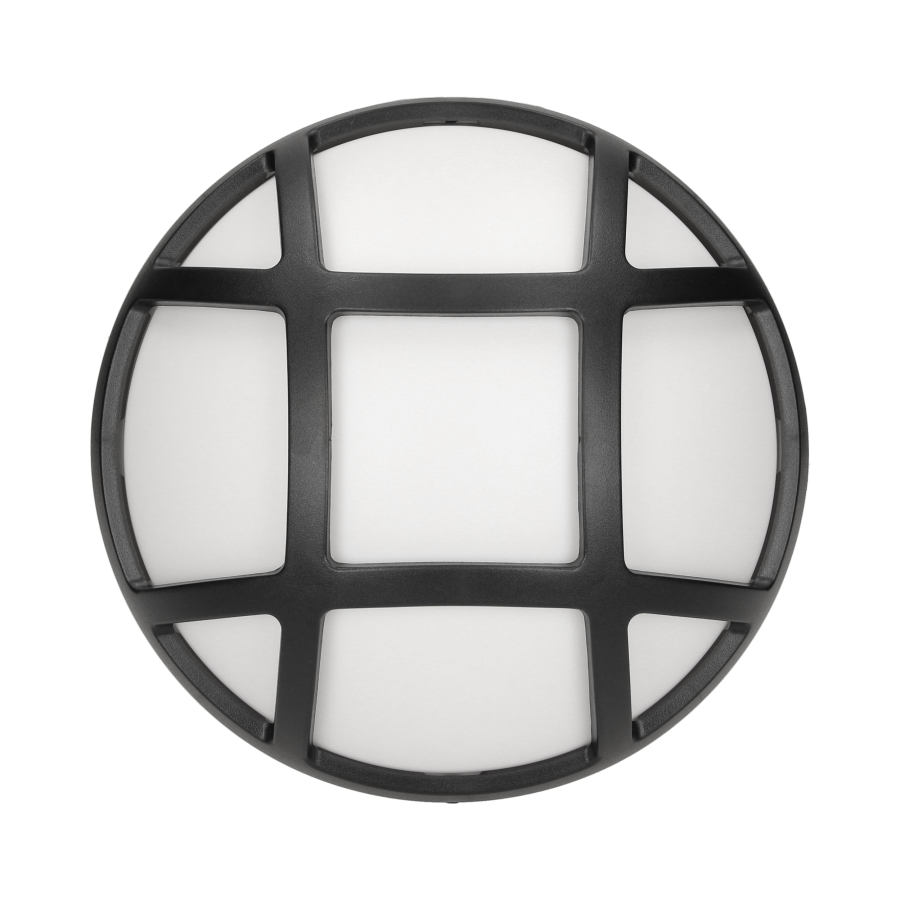 LED garden lamp RUBIN, 8W, chequered pattern