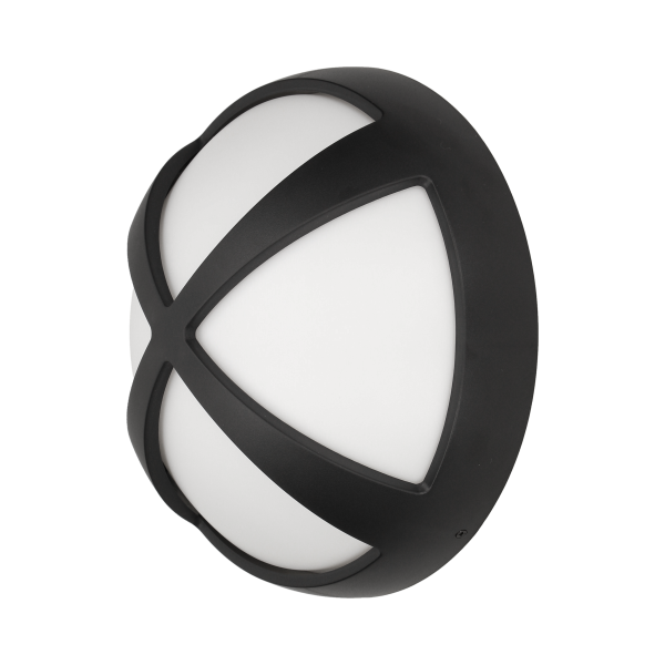 RUBIN LED 8W, oprawa ogrodowa, 540lm, IP54, 3000K, krzyżyk