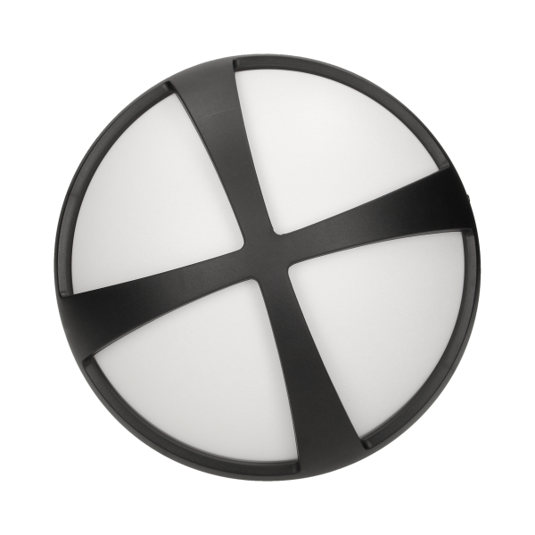 LED garden lamp RUBIN, 8W, cross pattern