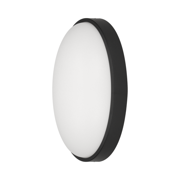 RUBIN ELIPTIC LED 8W, oprawa ogrodowa, 540lm, IP54, 3000K, gładka