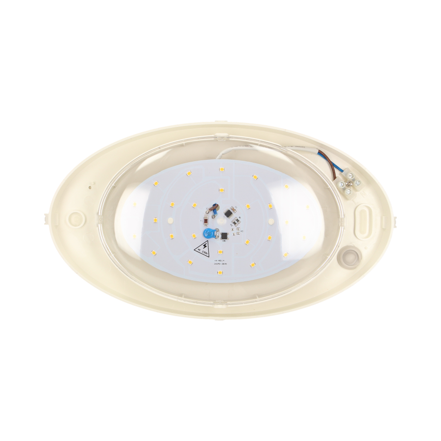 RUBIN ELIPTIC LED 8W, oprawa ogrodowa, 540lm, IP54, 3000K, poziom